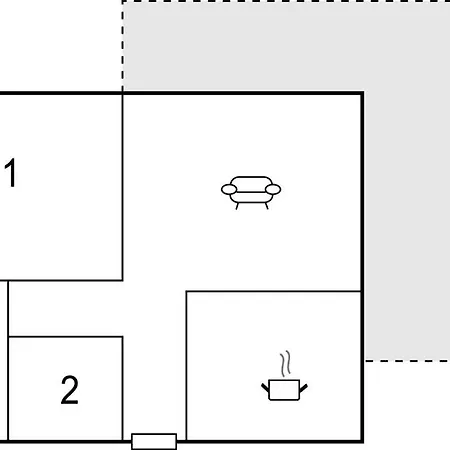 2 Bedroom Lovely In Jesberg - *
